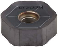 Kennametal - HNGJ535 LD Grade KC522M Carbide Milling Insert - TiAlN Finish, 0.2189" Thick, 5/8" Inscribed Circle, 1.2mm Corner Radius - Industrial Tool & Supply