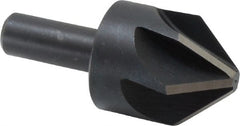 Keo - 1-1/4" Head Diam, 1/2" Shank Diam, 6 Flute 82° High Speed Steel Countersink - Industrial Tool & Supply