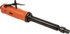 Dotco - 1/4" Collet, Straight Handle, Air Straight Die Grinder - 28,000 RPM, Rear Exhaust, 16 CFM, 0.3 hp, 90 psi, 1/4" Inlet - Industrial Tool & Supply