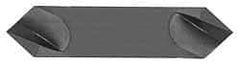 Hertel - 1/2" Head Diam, 1/2" Shank Diam, 1 Flute 110° High Speed Steel Countersink - 3" OAL, Straight Shank - Industrial Tool & Supply