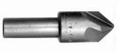 Hertel - 5/16" Head Diam, 1/4" Shank Diam, 4 Flute 90° High Speed Steel Countersink - 1-3/4" OAL, Straight Shank - Industrial Tool & Supply