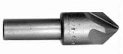 Hertel - 3/16" Head Diam, 3/16" Shank Diam, 4 Flute 120° High Speed Steel Countersink - Industrial Tool & Supply
