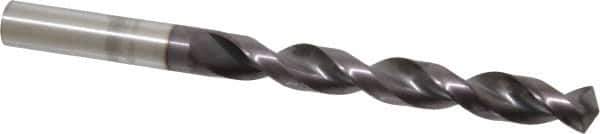 Guhring - 15/32" 130° Powdered Metal Jobber Drill - FIREX Finish, Right Hand Cut, Parabolic Flute, Straight Shank, 142mm OAL, Cone Relief Point - Industrial Tool & Supply