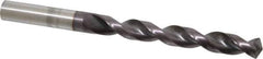 Guhring - 15/32" 130° Powdered Metal Jobber Drill - FIREX Finish, Right Hand Cut, Parabolic Flute, Straight Shank, 142mm OAL, Cone Relief Point - Industrial Tool & Supply