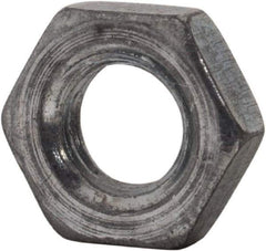 Value Collection - M5x0.80 Steel Right Hand Hex Jam Nut - 8mm Across Flats, 2.7mm High, Zinc-Plated Finish - Industrial Tool & Supply