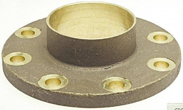 NIBCO - 3/4" Pipe, 3-7/8" OD, Cast Copper Companion Pipe Flange - 150 psi, C End Connection, 2-3/4" Across Bolt Hole Centers - Industrial Tool & Supply