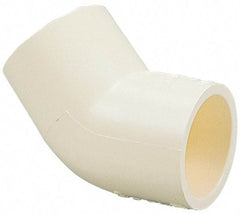 NIBCO - 2" CPVC Plastic Pipe Fitting - Slip x Slip End Connections - Industrial Tool & Supply