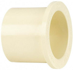 NIBCO - 1-1/2 x 1-1/2" CPVC Plastic Pipe Transition Bushing - Slip IPS x Slip CTS End Connections - Industrial Tool & Supply