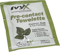 North - Anti-Itch Relief Wipe - Packet, Poison Ivy - Industrial Tool & Supply