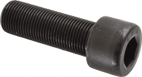 Value Collection - 1-12 UNF Hex Socket Drive, Socket Cap Screw - Alloy Steel, Black Oxide Finish, Fully Threaded, 3" Length Under Head - Industrial Tool & Supply