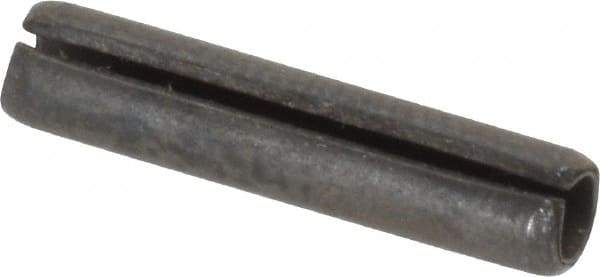 Value Collection - 5/32" Diam x 3/4" Long Slotted Spring Pin - Grade 1070-1090 Alloy Steel, Black Oxide Finish - Industrial Tool & Supply