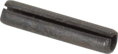 Value Collection - 5/32" Diam x 3/4" Long Slotted Spring Pin - Grade 1070-1090 Alloy Steel, Black Oxide Finish - Industrial Tool & Supply
