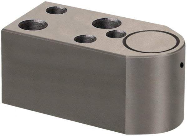 Dayton Lamina - 5/8" Shank Diam, 2-1/4" Base Length x 1-1/4" Base Width x 1-1/4" Base Height, 3/8-16 Thread, Alloy Steel Mold Punch Retainer - 5/16" Dowel Diam, 31/32" Length Between Dowel & Screw, 1-1/2" Thread Length, Ball Lock, Light Duty (LRE) Series - Industrial Tool & Supply