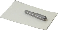 Made in USA - 1/4" Head Diam, 3/16" Shank Diam, 6 Flute 90° High Speed Steel Countersink - Industrial Tool & Supply