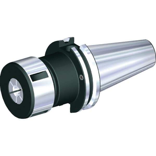 Kennametal - 3/64" to 3/4" Capacity, 6" Projection, CAT40 Taper Shank, TG/PG 75 Collet Chuck - 8.687" OAL - Exact Industrial Supply