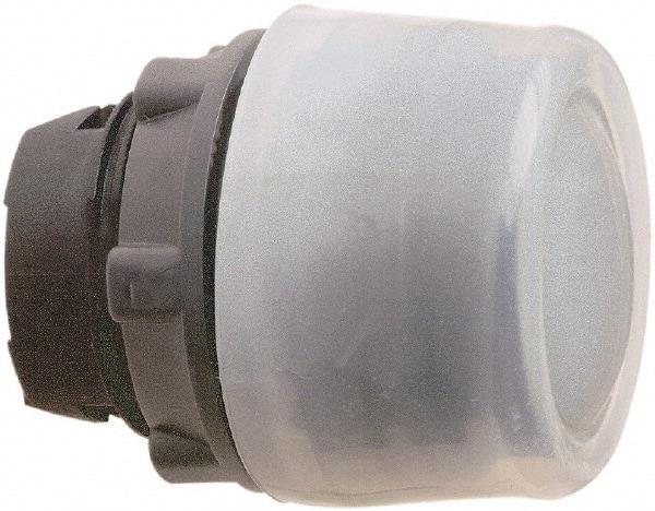 Schneider Electric - 22mm Mount Hole, Extended Straight, Pushbutton Switch Only - Round, Black Pushbutton, Nonilluminated, Momentary (MO) - Industrial Tool & Supply