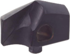 Guhring - Series 4115, 21.5mm Diam Grade K/P 140° Replaceable Drill Tip - Carbide, nano-A Finish, 215 Seat Size - Industrial Tool & Supply