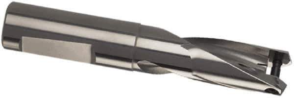 Guhring - 18.5 to 18.99mm Diam, 1.5xD, 31.2mm Max Depth, 3/4" Shank Diam, 109mm Flute, 109mm OAL, Replaceable Tip Drill - HT 800 WP Insert, 180 Seat Size, 1.5xD HT 800 WP Toolholder, Series 4106 - Industrial Tool & Supply