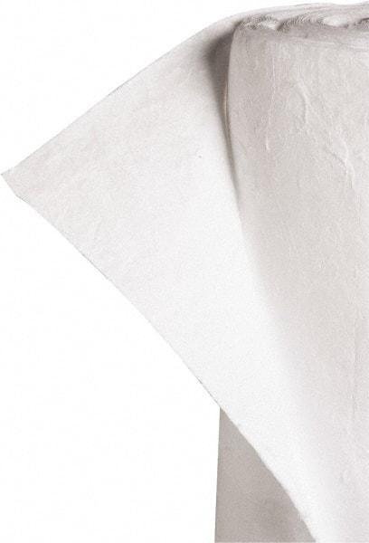 PRO-SAFE - 25 Gal Capacity per Package, Oil Only Roll - 150' Long x 15" Wide, White, Polypropylene - Industrial Tool & Supply