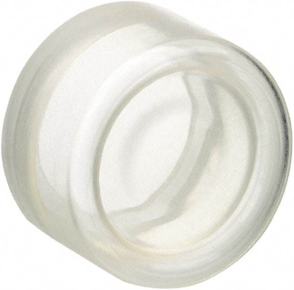 Schneider Electric - Flush Pushbutton Switch Boot - Clear, Round Button - Industrial Tool & Supply