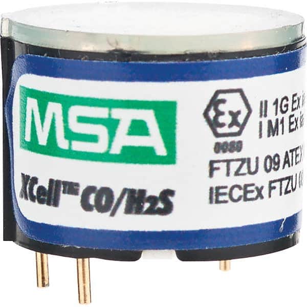 MSA - Gas Detector Parts & Accessories Type: H2S/CO Replacement Sensor Detector Trade Name: Xcell - Industrial Tool & Supply
