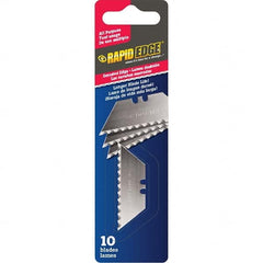 Rapid Edge - Knife Blades Type: Utility Knife Blade Material: Carbon Steel - Industrial Tool & Supply