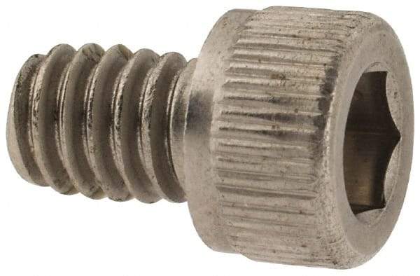 Value Collection - #8-32 UNC Hex Socket Drive, Socket Cap Screw - Grade 18-8 Stainless Steel, Uncoated, 1/4" Length Under Head - Industrial Tool & Supply