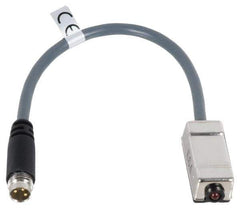 Parker - Air Cylinder PNP Sourcing Switch with Connector - Use with SRM Cylinders - Industrial Tool & Supply