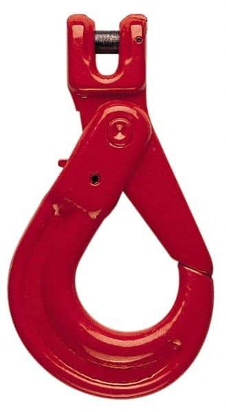Pewag - 1/2 Inch Chain Diameter, Grade 80 Clevis Hook - 12,000 Lbs. Load Capacity, 19/32 Inch Inside Diameter, 19/32 Inch Pin Diameter, 2-23/64 Inch Hook Throat, 2-1/32 Inch Hook Width - Industrial Tool & Supply