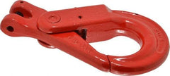 Pewag - 5/16 Inch Chain Diameter, Grade 80 Clevis Hook - 4,500 Lbs. Load Capacity, 23/64 Inch Inside Diameter, 23/64 Inch Pin Diameter, 1-37/64 Inch Hook Throat, 1-11/32 Inch Hook Width - Industrial Tool & Supply