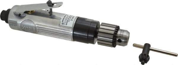 Sioux Tools - 3/8" Keyed Chuck - Inline Handle, 2,500 RPM, 5, 36 CFM, 0.33 hp - Industrial Tool & Supply