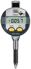 TESA Brown & Sharpe - 0 to 12.5mm Range, 0.0005" Graduation, Electronic Drop Indicator - Accurate to 20µ, English & Metric System, Digital Display - Industrial Tool & Supply