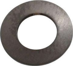 Made in USA - 0.205" ID, Grade 17-7 PH Stainless Steel, Belleville Disc Spring - 0.394" OD, 0.03" High, 0.02" Thick - Industrial Tool & Supply