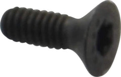 Camcar - #5-40 UNC Torx Plus Drive, 82° Flat Screw - Alloy Steel, Black Oxide Finish, Fully Threaded, 3/8" OAL - Industrial Tool & Supply