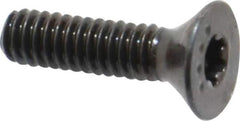 Camcar - #5-40 UNC Torx Plus Drive, 82° Flat Screw - Alloy Steel, Black Oxide Finish, Fully Threaded, 1/2" OAL - Industrial Tool & Supply