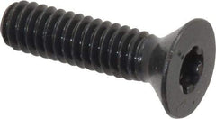 Camcar - 1/4-20 UNC Torx Plus Drive, 82° Flat Screw - Alloy Steel, Black Oxide Finish, Fully Threaded, 1" OAL - Industrial Tool & Supply