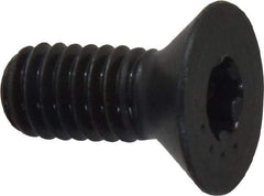Camcar - 5/16-18 UNC Torx Plus Drive, 82° Flat Screw - Alloy Steel, Black Oxide Finish, Fully Threaded, 3/4" OAL - Industrial Tool & Supply