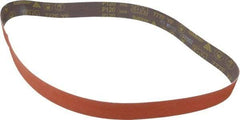 3M - 2" Wide x 60" OAL, 120 Grit, Ceramic Abrasive Belt - Ceramic, Fine, Coated, YF Weighted Cloth Backing, Wet/Dry, Series 777F - Industrial Tool & Supply
