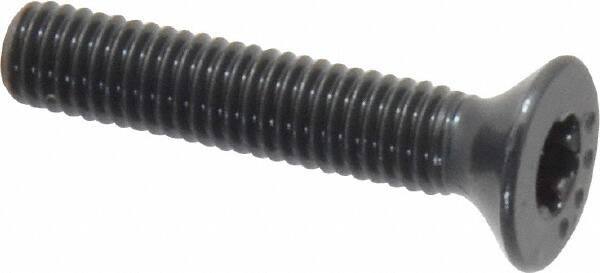 Camcar - #10-32 UNF Torx Plus Drive, 82° Flat Screw - Alloy Steel, Black Oxide Finish, Fully Threaded, 1" OAL - Industrial Tool & Supply