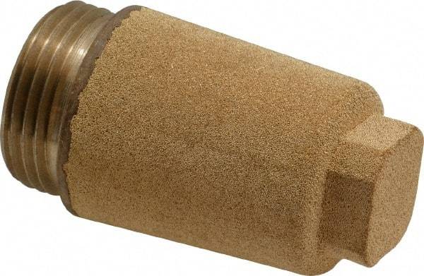 Legris - 3/4 BSPP, 51mm OAL, Muffler - 175 Max psi, 13 CFM, 128 Decibel Rating, Bronze - Industrial Tool & Supply