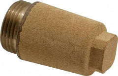 Legris - 3/4 BSPP, 51mm OAL, Muffler - 175 Max psi, 13 CFM, 128 Decibel Rating, Bronze - Industrial Tool & Supply