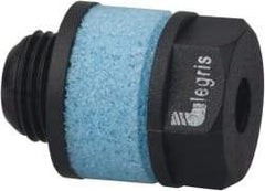 Legris - 1/8 BSPP, 20.5mm OAL, Muffler - 145 Max psi, 13.9 CFM, 82 Decibel Rating, Polyethylene - Industrial Tool & Supply