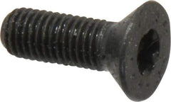 Camcar - 1/4-28 UNF Torx Plus Drive, 82° Flat Screw - Alloy Steel, Black Oxide Finish, Fully Threaded, 3/4" OAL - Industrial Tool & Supply