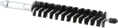 Schaefer Brush - 4" Brush Length, 13/16" Diam, Nylon Single Stem, Single Spiral Condenser Tube Brush - 6-1/4" Long, Nylon, 1/4-28 Male Connection - Industrial Tool & Supply