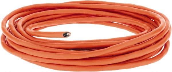 Southwire - 16 AWG, 26 Strand, Orange Machine Tool Wire - PVC, Water Resistant, 25 Ft. Long - Industrial Tool & Supply