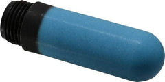 Legris - 1/2 BSPP, 78mm OAL, Muffler - 145 Max psi, 306 CFM, 84 Decibel Rating, Polyethylene - Industrial Tool & Supply