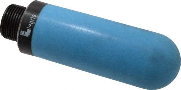 Legris - 1 BSPP, 160mm OAL, Muffler - 145 Max psi, 370 CFM, 84 Decibel Rating, Polyethylene - Industrial Tool & Supply