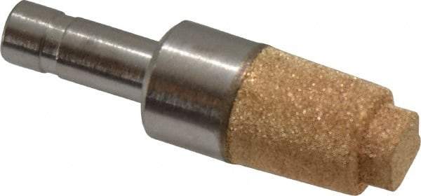 Legris - Plug In, 49.5mm OAL, Muffler - 175 Max psi, 6 CFM, 85 Decibel Rating, Sintered Bronze - Industrial Tool & Supply