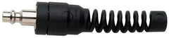 Legris - 3/8 Female Push to Connect Industrial Pneumatic Hose Plug For Hose - Plastic, 3/8" Body Diam, 3/8" Hose ID - Industrial Tool & Supply