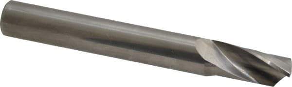 Onsrud - 3/8" Cutting Diam x 3/4" Length of Cut, 1 Flute, Upcut Spiral Router Bit - Uncoated, Right Hand Cut, Solid Carbide, 3" OAL x 3/8" Shank Diam, Single Edge, 22° Helix Angle - Industrial Tool & Supply